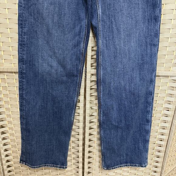 American Eagle Curvy Stovepipe Women’s 6 Long Medium Wash Blue Stretch Denim - Picture 4 of 11